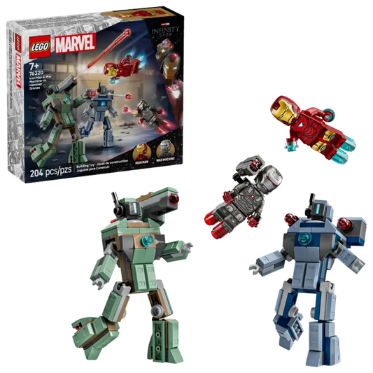 Lego Iron Man & War Machine Mot Hammer Drones