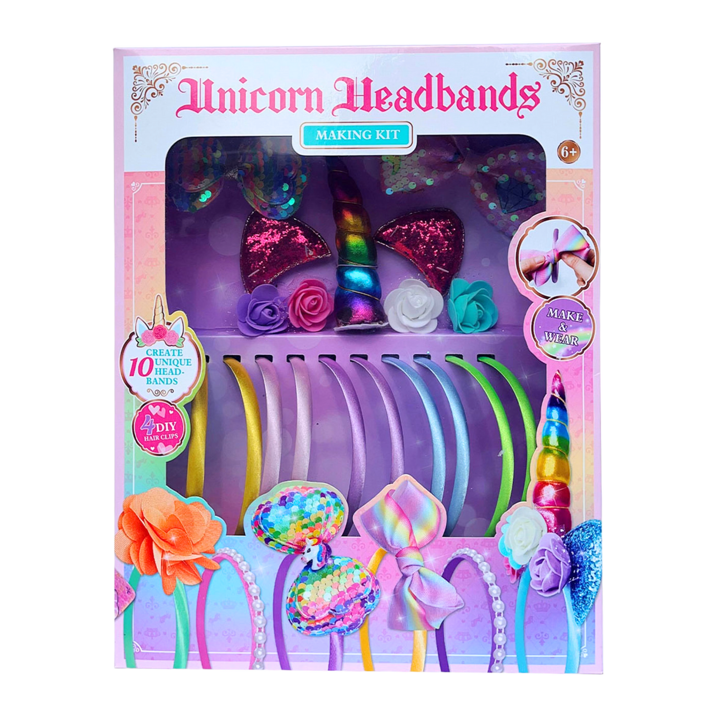 Delux Unicorn DIY Hårbandset