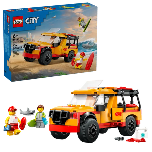 Lego Strandräddning Med Livräddarbil