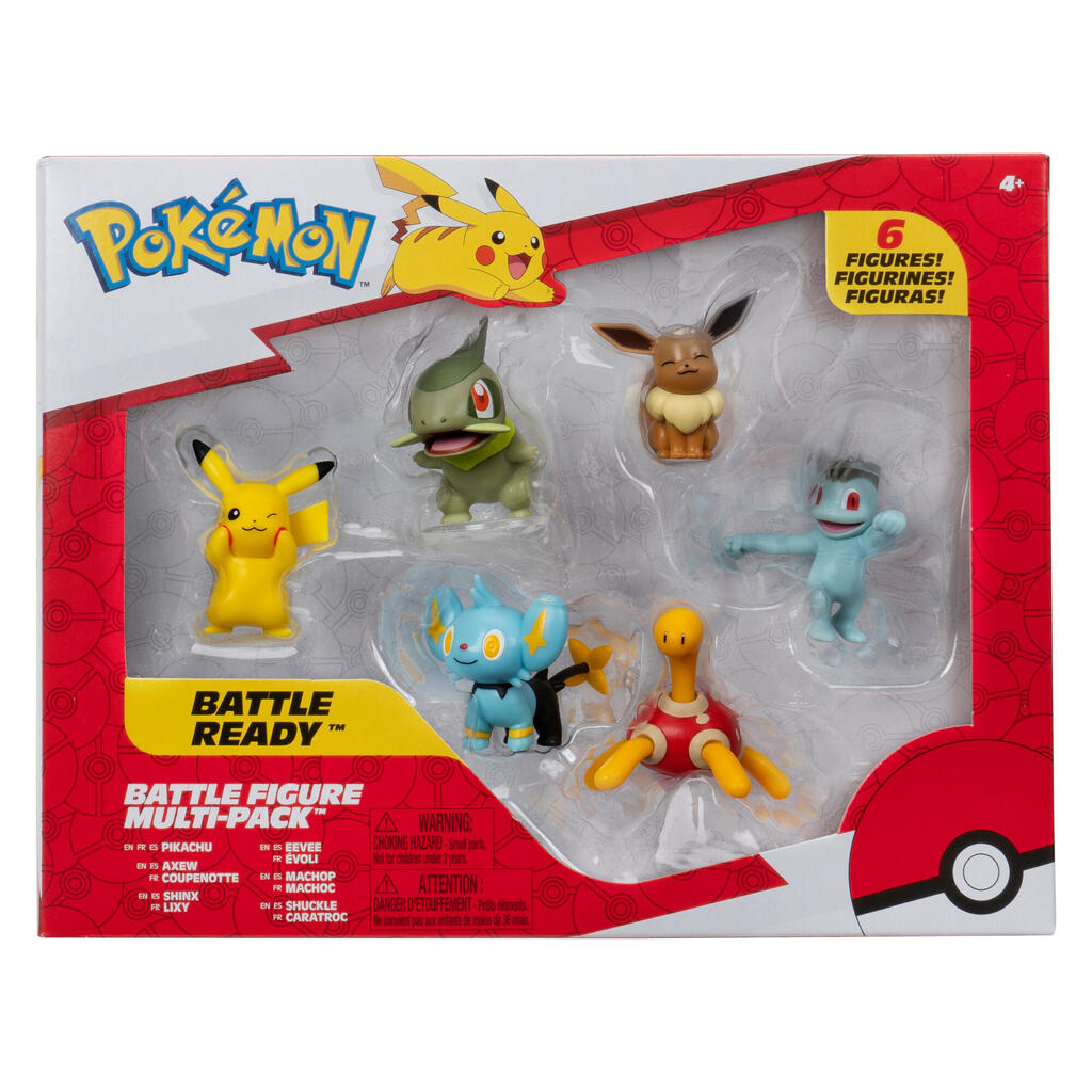 Pokémon Battle Figure Multipack - 6 Pack