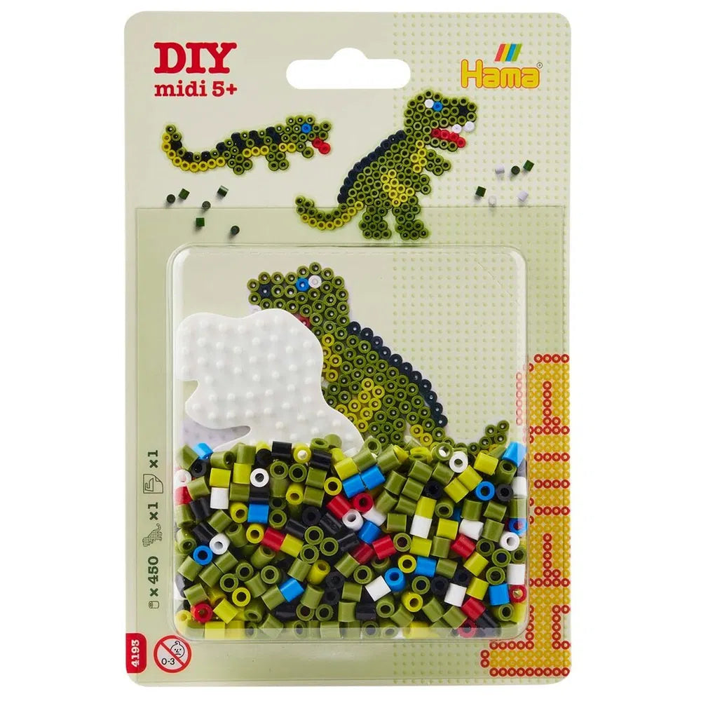 Hama Midi Small Blister Kit Dinosaur 450 pcs