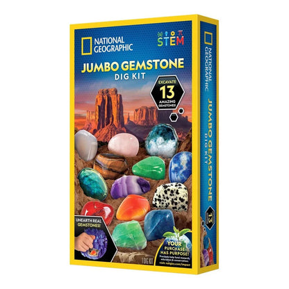 National Geographic Jumbo Gemstone Dig Kit