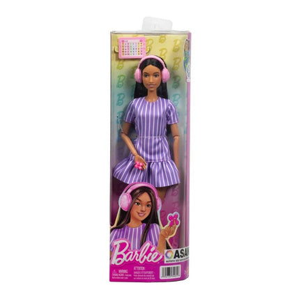Barbie Fashionista Doll Stripes (Autism Awareness)