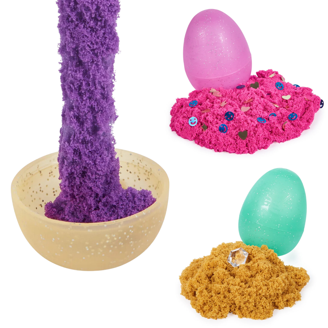 Kinetic Sand Egg-citing 3 Pack