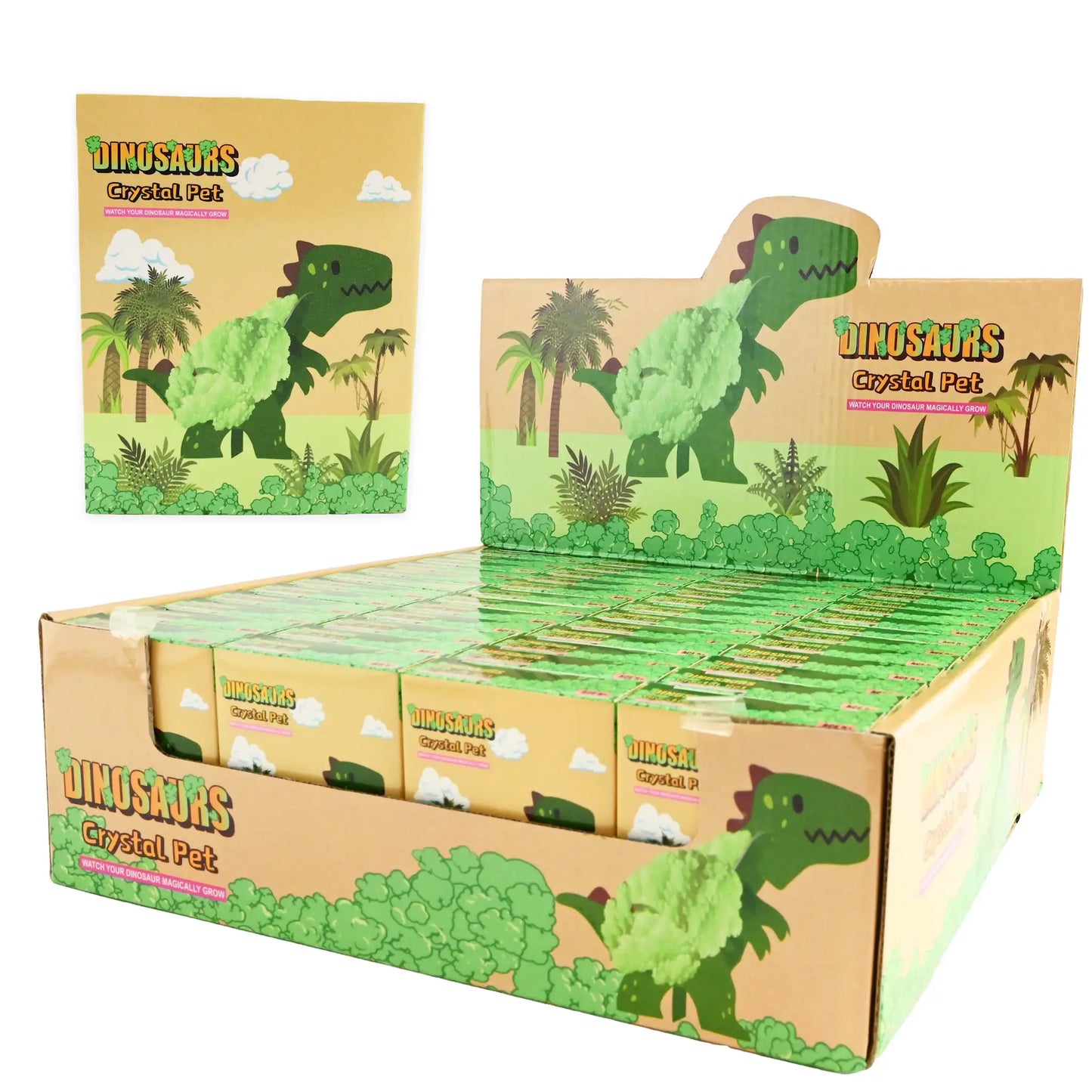 Growing Crystal Dinos