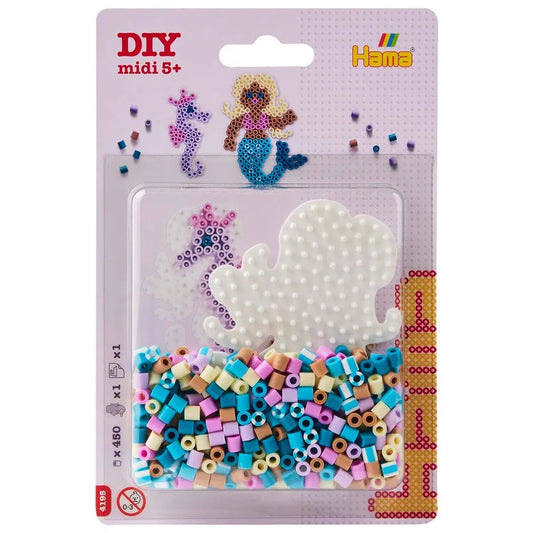 Hama Midi Small Blister Kit Mermaid 450 pcs