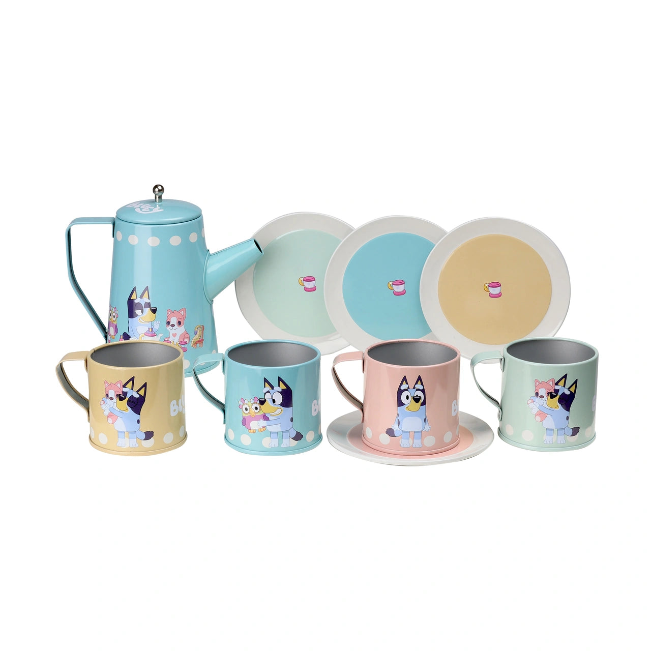 Bluey Kids Tea Set, Tin
