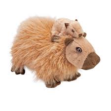 Wild Republic Mom and Baby Capybara 23 cm
